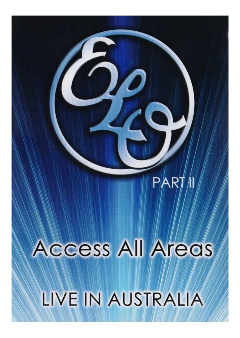 Elo Parte 2 Access All Areas Live In Australia Concierto Dvd