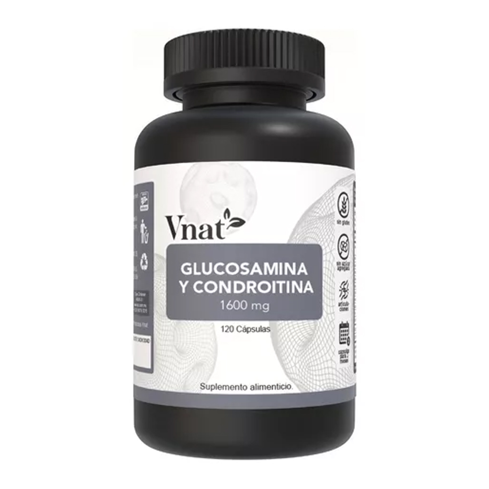 Glucosamina Y Condroitina 1600mg Vnat 120 Capsulas..