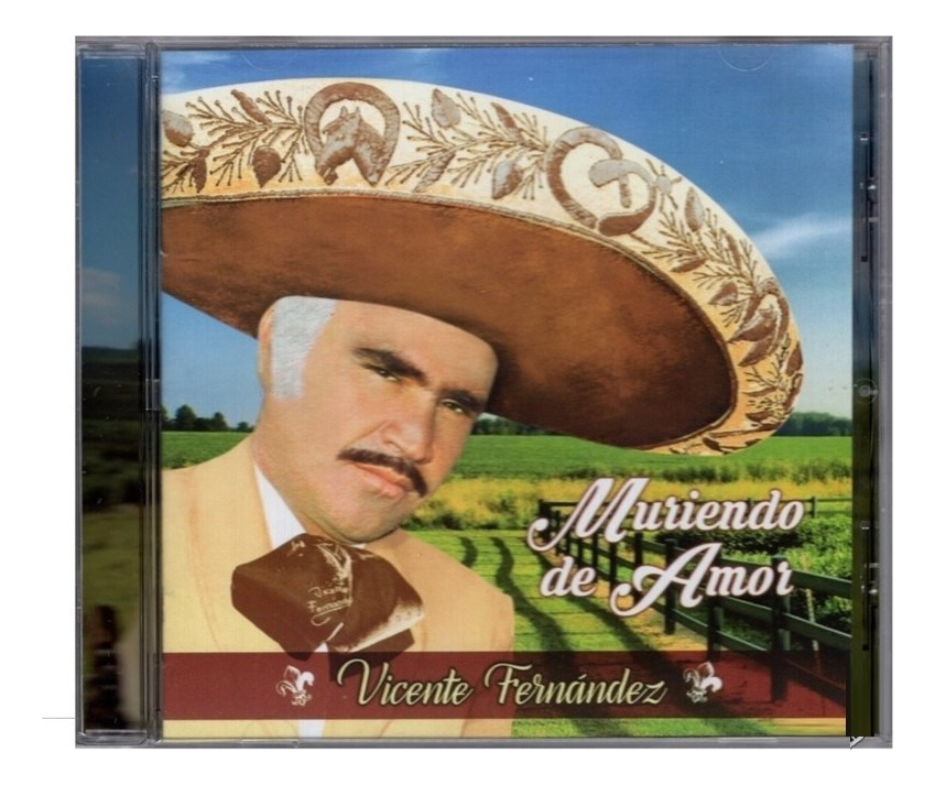 Muriendo De Amor Vicente Fernandez Disco Cd 