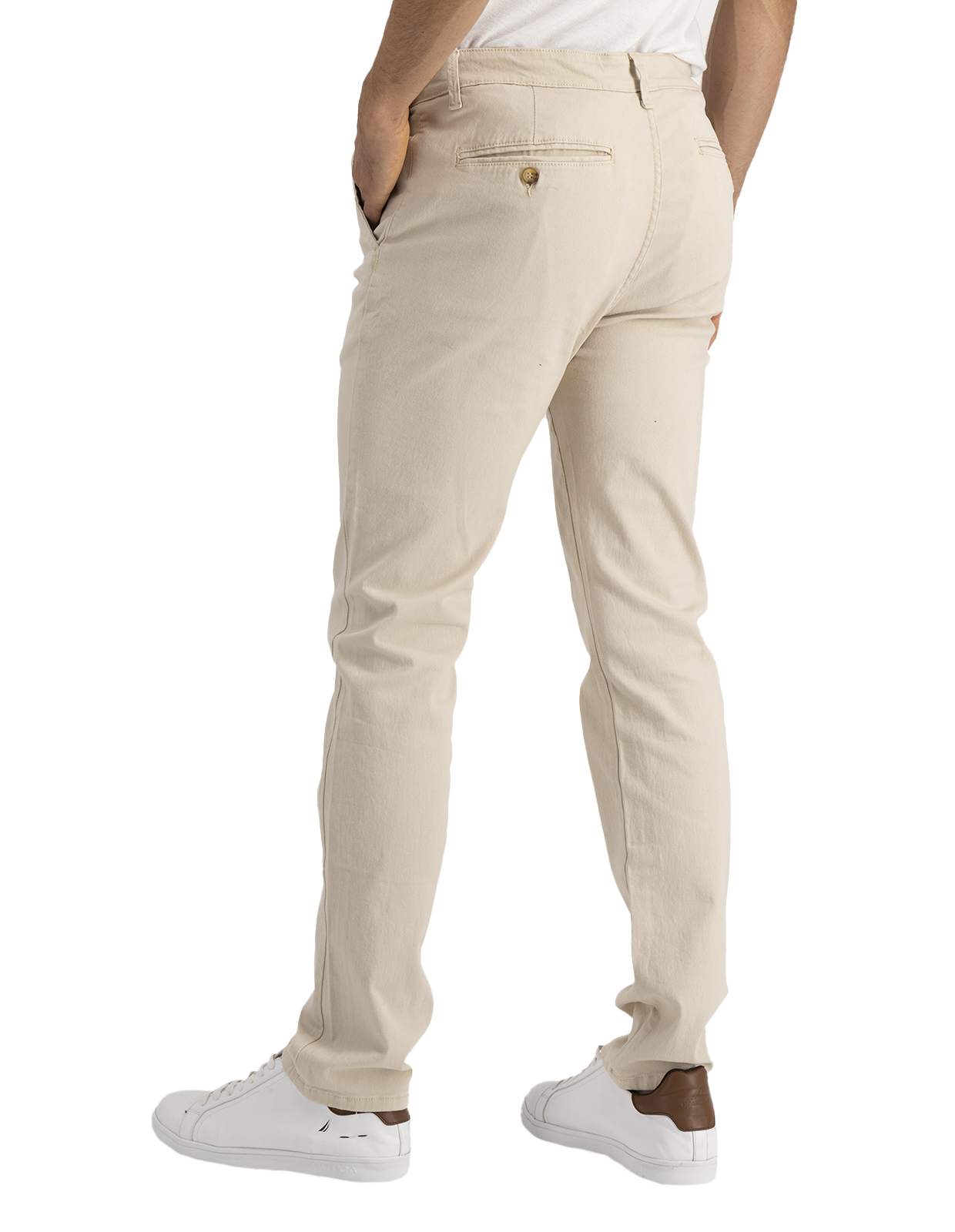 Pantalón Holstone Estilo Chino De Gabardina Para Hombre