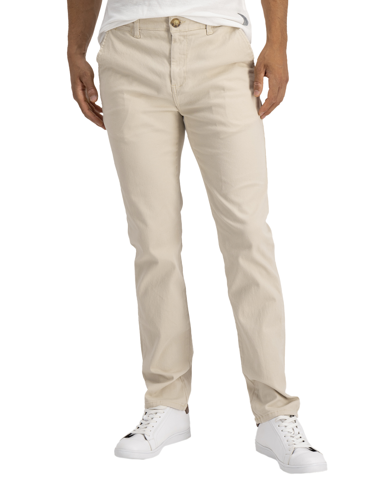 Pantalón Holstone Estilo Chino De Gabardina Para Hombre