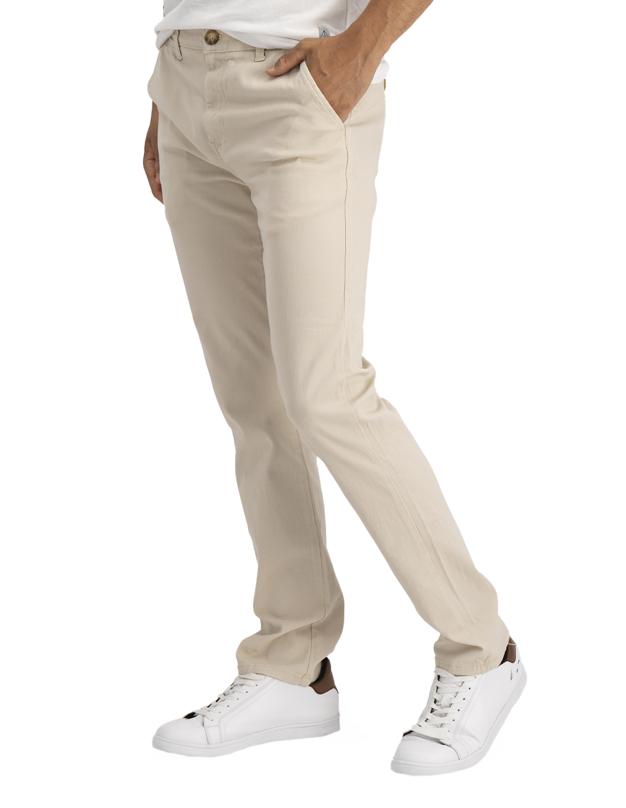 Pantalón Holstone Estilo Chino De Gabardina Para Hombre