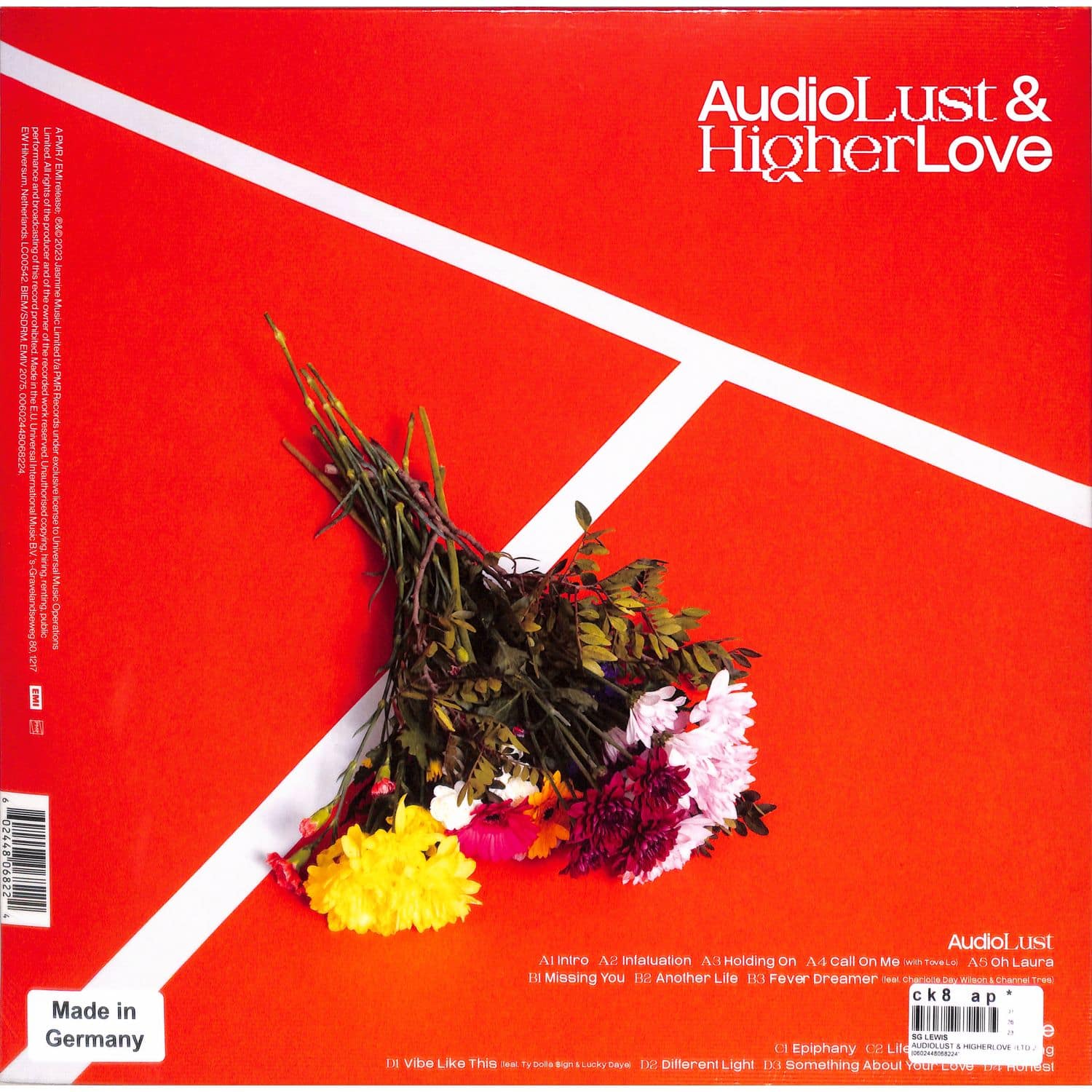 Sg Lewis Audio Lust & Higher Love 2 Lp Vinyl 12"