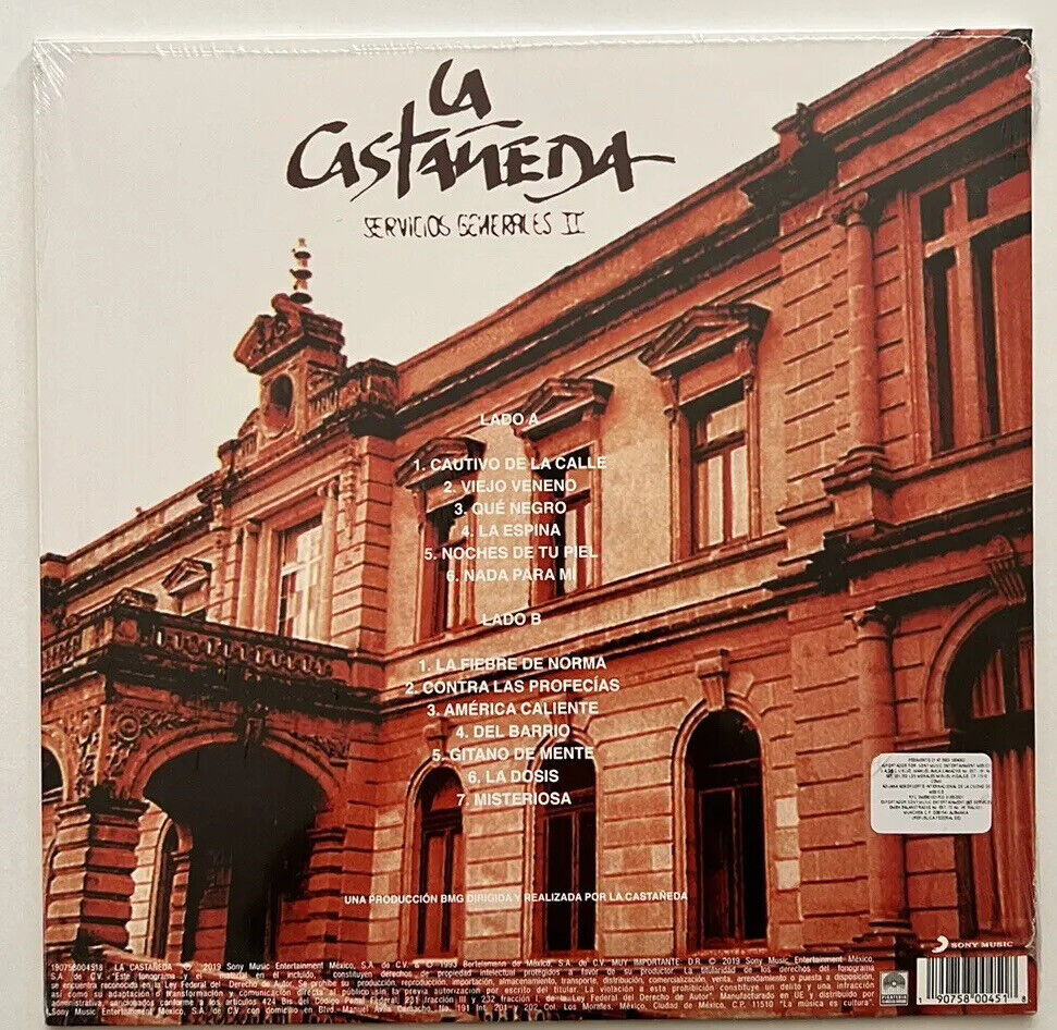 La Castañeda Servicios Generales 2 / Gris Lp Vinyl 12"