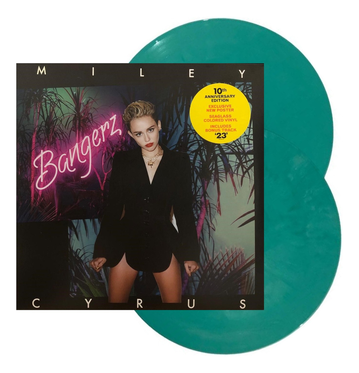 Miley Cyrus Bangerz Dlx 10th Anniversary Sea Azul 2 Lp Viny.