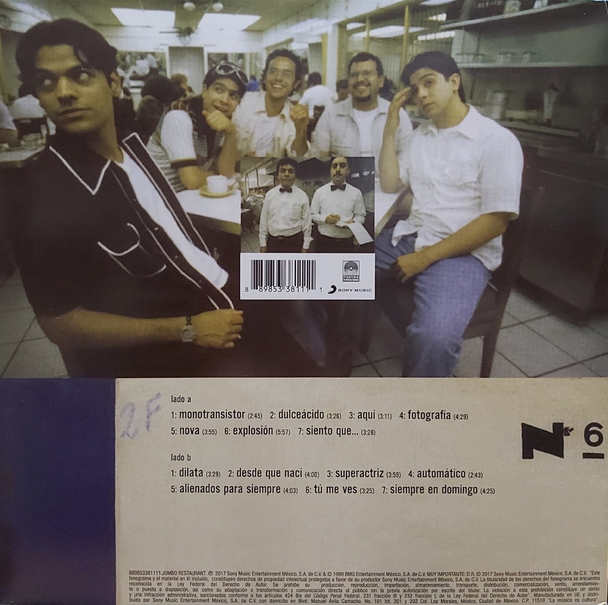 Jumbo Restaurant Lp Vinyl 12".