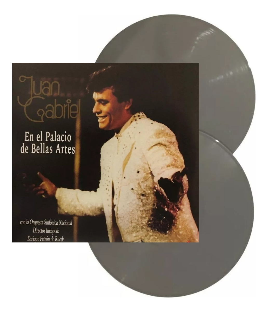 Juan Gabriel En El Palacio De Las Bellas Artes 2 Lp Vinyl.