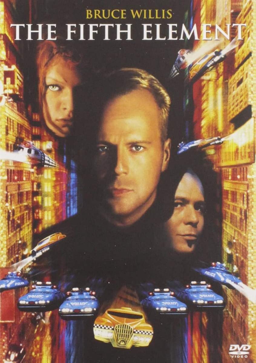 El Quinto Elemento 1997 Bruce Willis Pelicula Dvd.