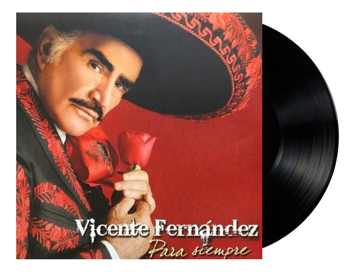 Vicente Fernandez Para Siempre Lp Vinyl 12".