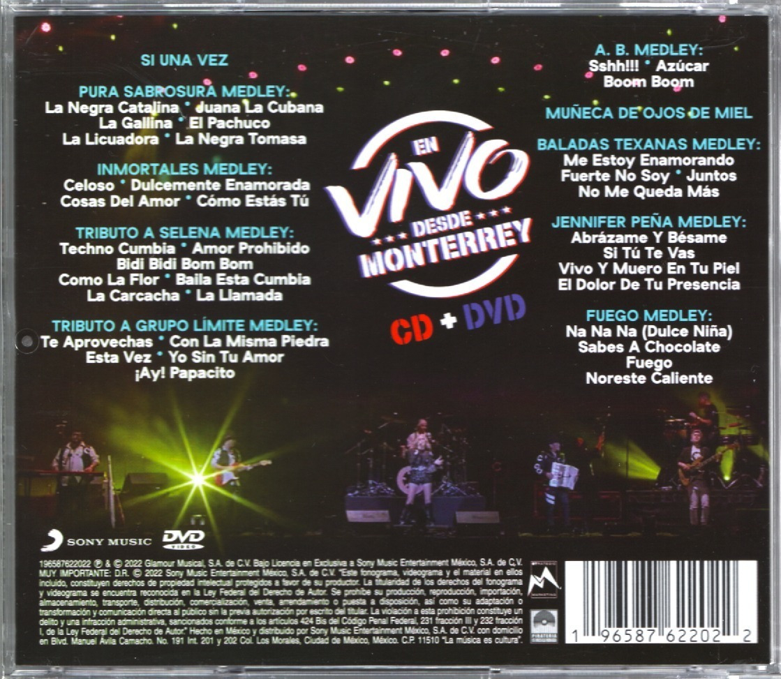 La Casetera En Vivo Desde Monterrey Disco Cd