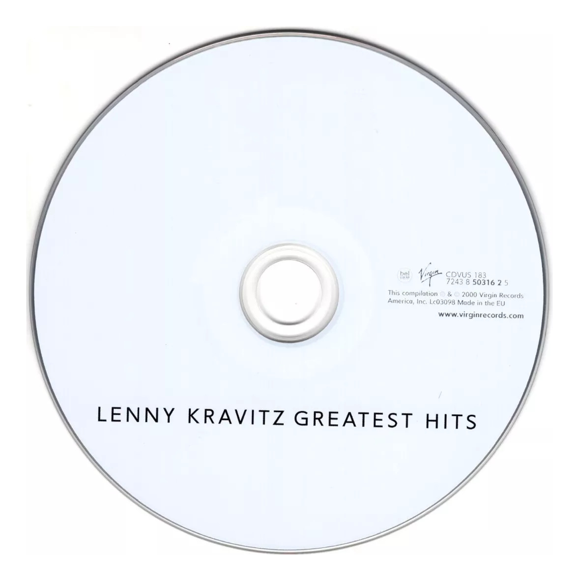 Lenny Kravitz  Greatest Hits  Disco Cd 15 Canciones