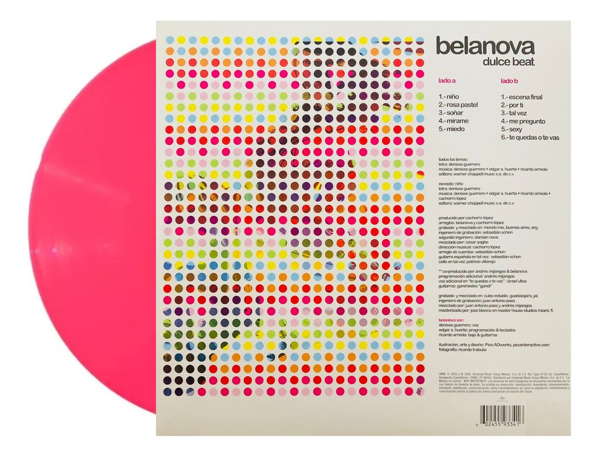 Belanova Dulce Beat Lp Vinyl