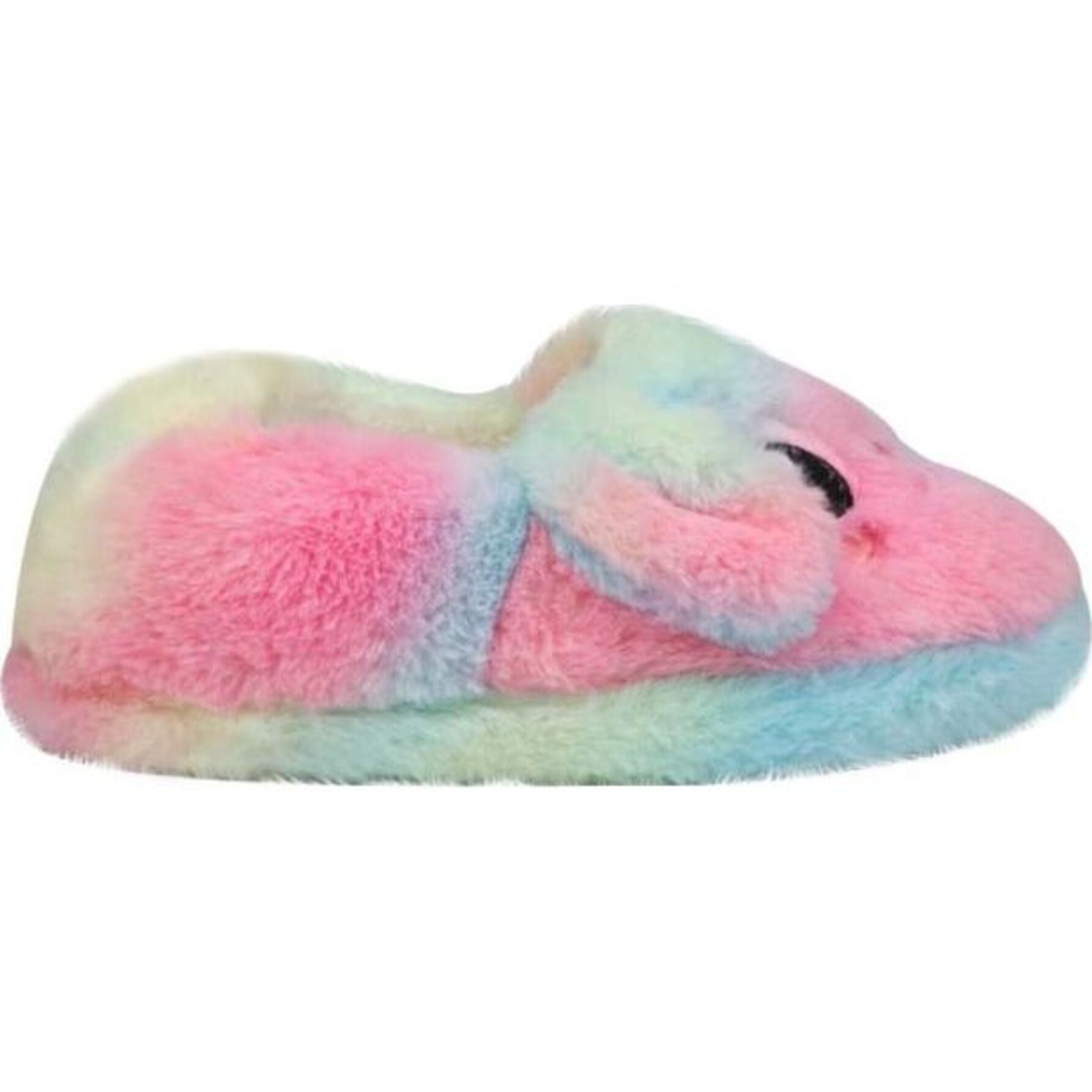 Pantufla para niña, cerrada, con forma de conejo, multicolor y calientita, marca Vivis Shoes Kids 995702