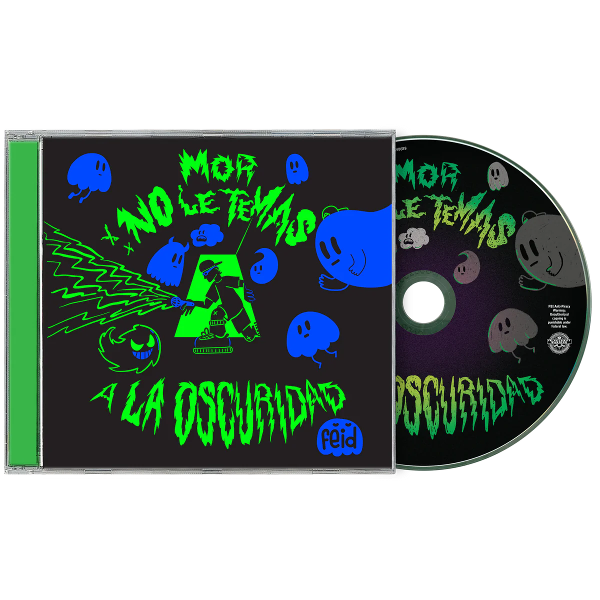 Feid Mor No Le Temas A La Oscuridad Disco Cd