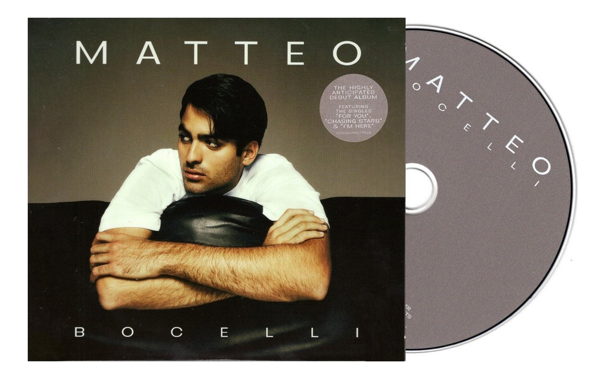 Matteo Bocelli Matteo Hijo Andrea Bocelli Disco Cd