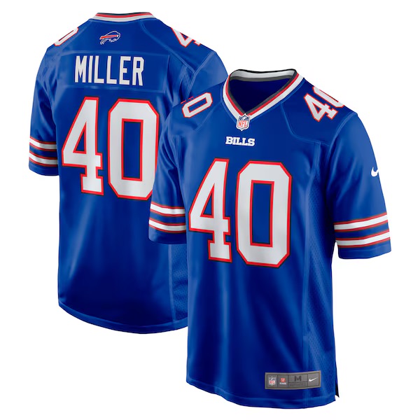 Jersey Original Nike Americano NFL Buffalo Bills #40 67NM-BBGH