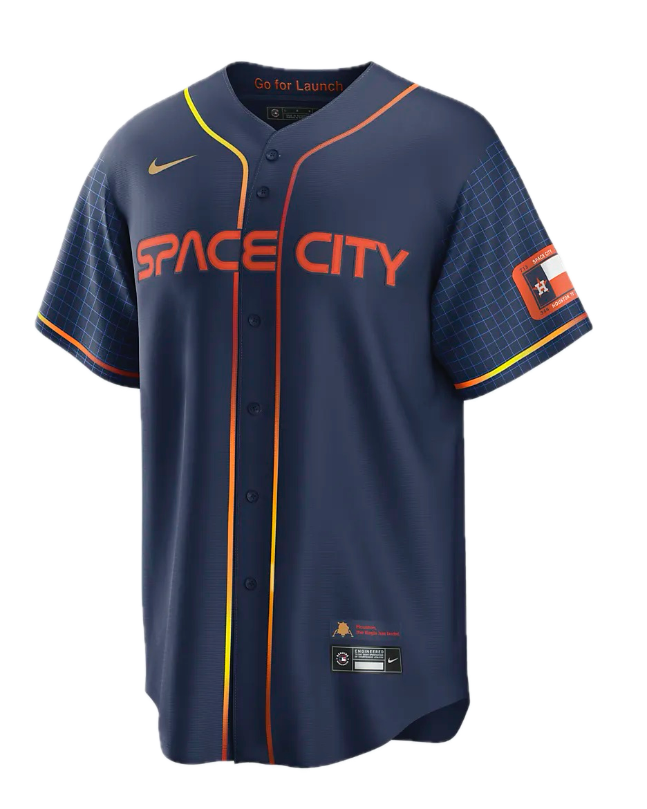 Jersey Original Nike Beisbol MLB Astros de Houston City connect T7LM-HUC1