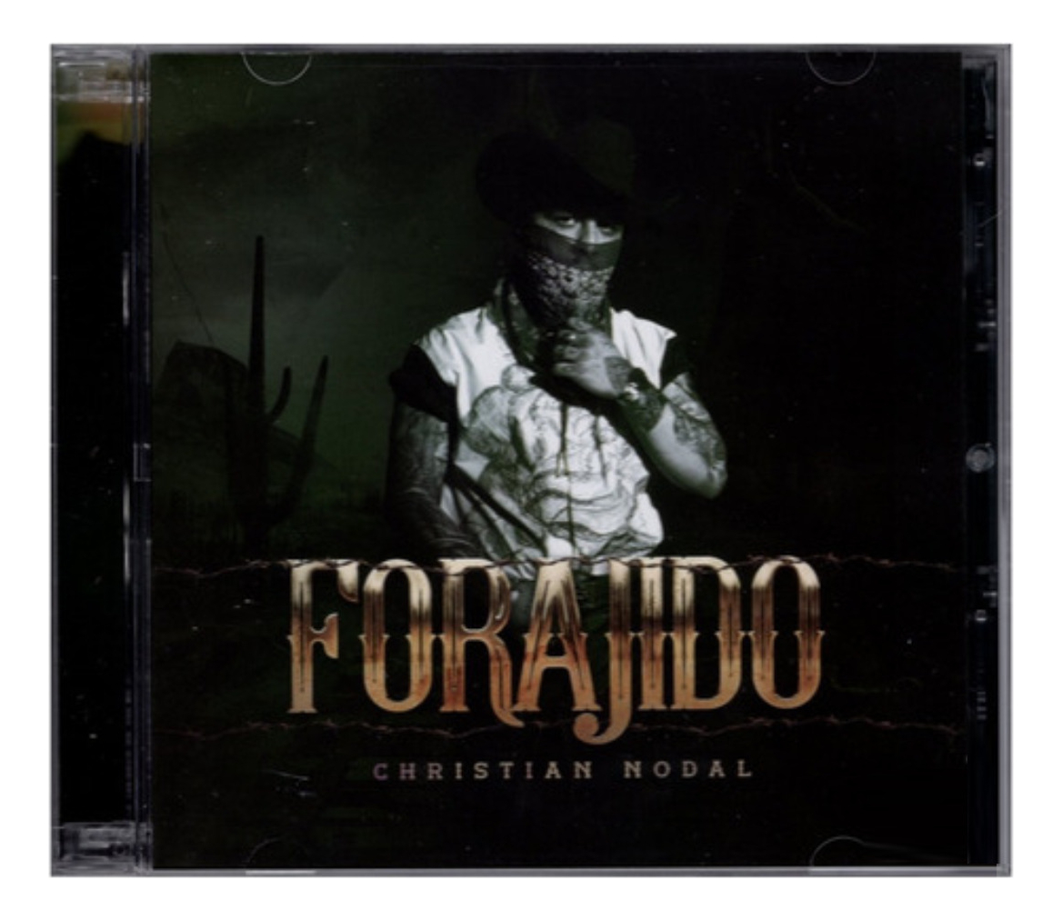 Christian Nodal Forajido Deluxe Disco Cd  Dvd