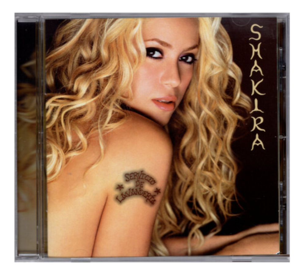 Servicio De Lavanderia - Shakira - Disco Cd.