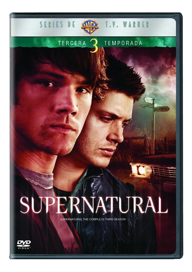 Supernatural Tercera Temporada 3 Tres Dvd