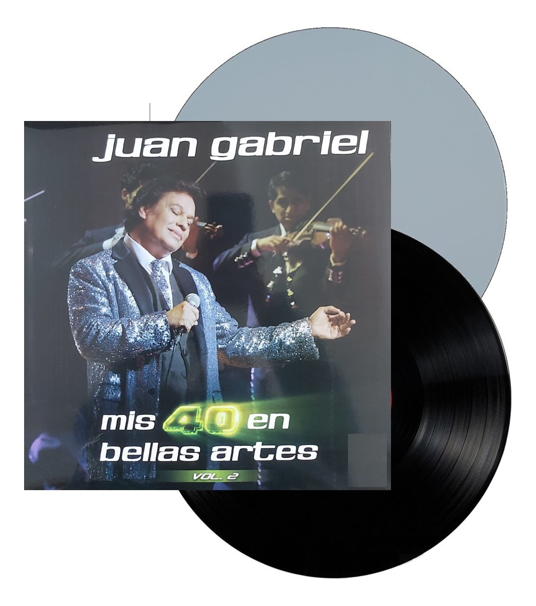 Juan Gabriel Mis 40 Bellas Artes Vol 2 Dos Color 2 Lp Vinyl.