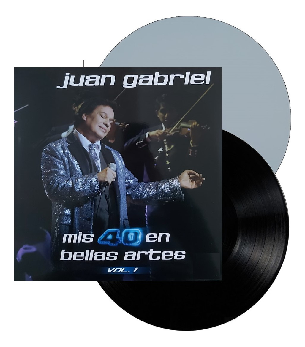 Juan Gabriel Mis 40 Bellas Artes Vol 1 Uno Color 2 Lp Vinyl.