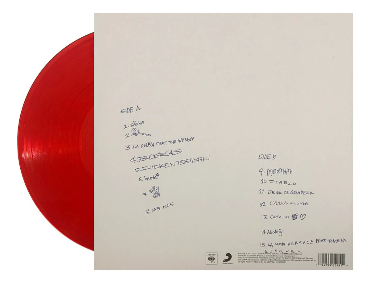 Rosalia - Motomami - Lp Acetato Vinyl.