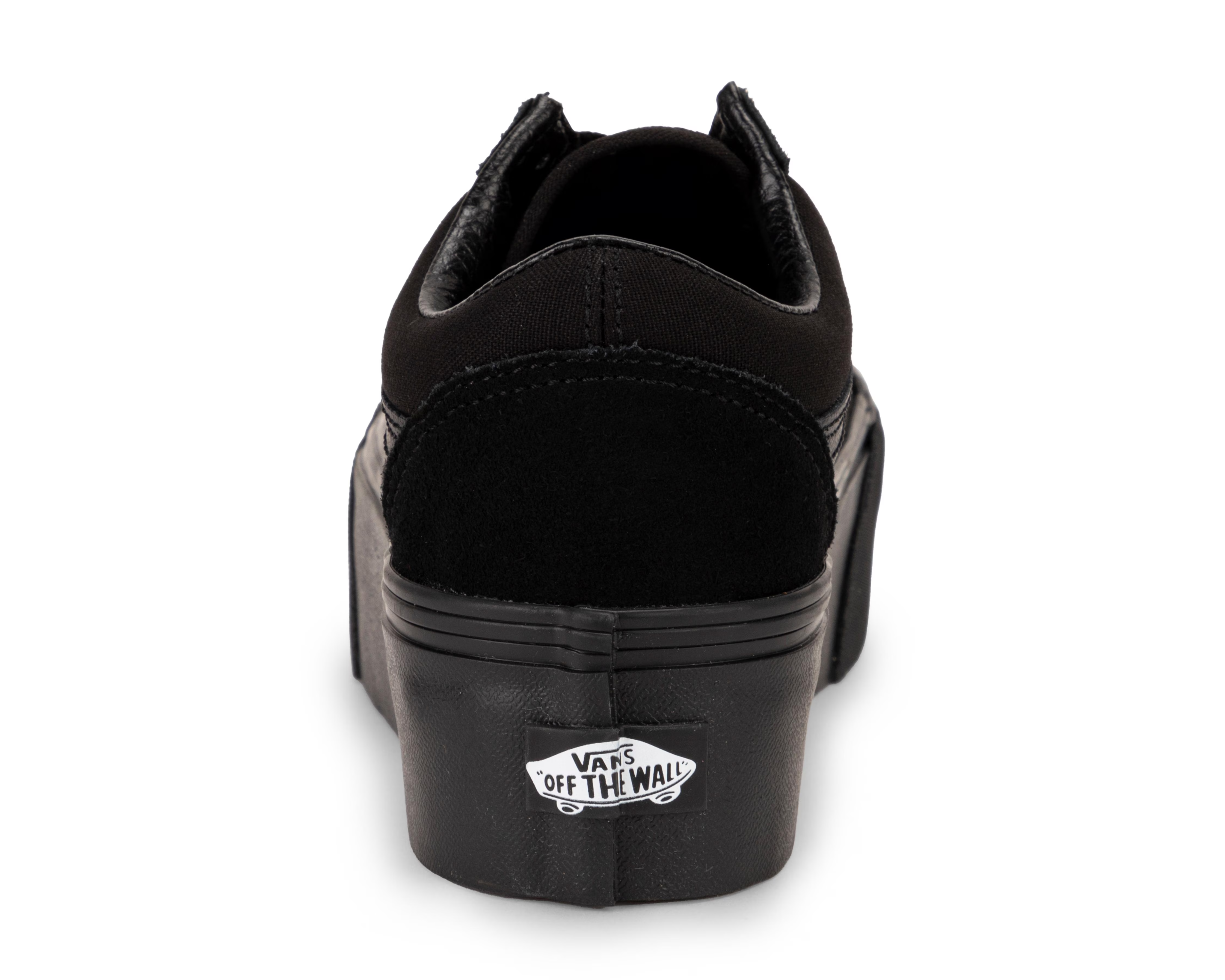Tenis Vans Old Skool Stackform Plataforma Mono Negro Mujer Vn0a7q5mbka
