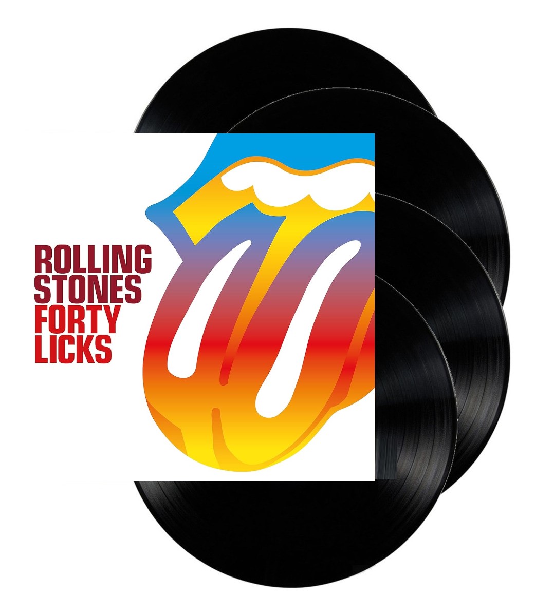 The Rolling Stones Forty Licks Importado Box 4 Lp Vinyl