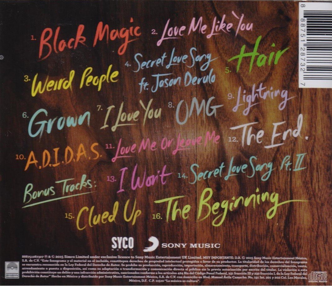 Get Weird - Little Mix - Disco Cd - Deluxe (16 Canciones)