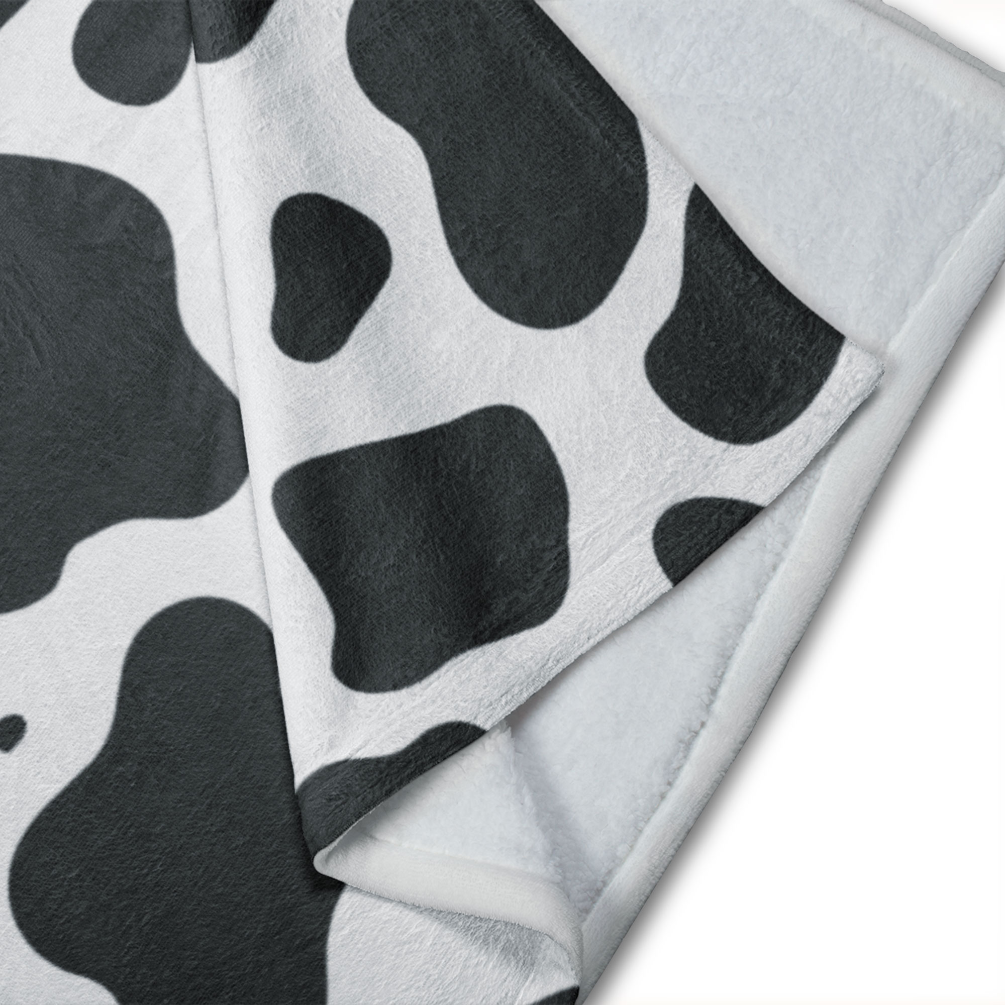 Cobija Manta Frazada Diseño de Vaca Ultra Suave y Ligera de Alta Calidad