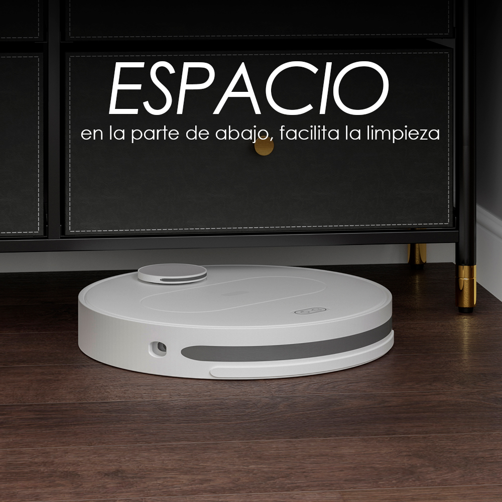 Buró Elegante Mesita De Noche Con 2 Cajones Negro