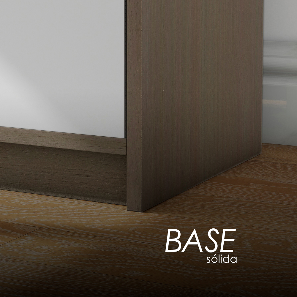 Ilios Innova Buró Cajonera para Habitación, Elegante Cómoda con Espacio para 8 Cajones