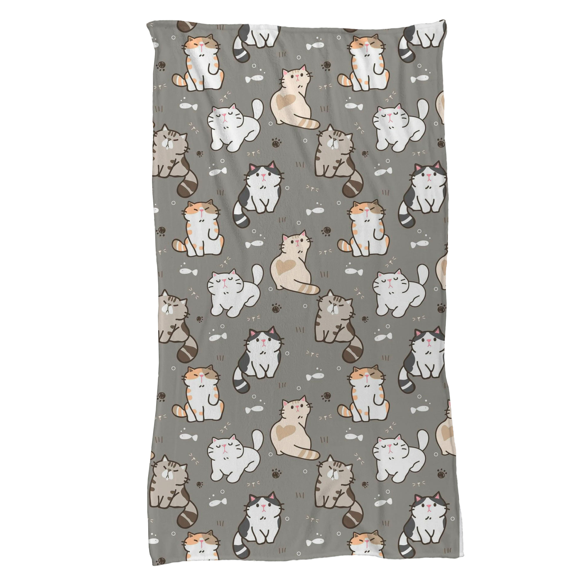 Cobija Manta Frazada Diseño de Gatitos Ultra Suave y Ligera de Alta Calidad