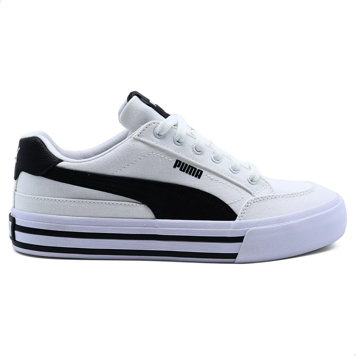 Tenis Puma Para Hombre Court Classic Vulc Fs Sneakers Blanco