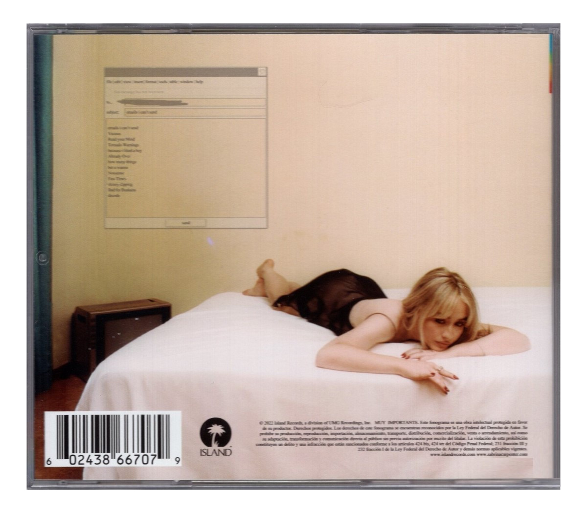 Sabrina Carpenter Emails  Cant Send Disco Cd