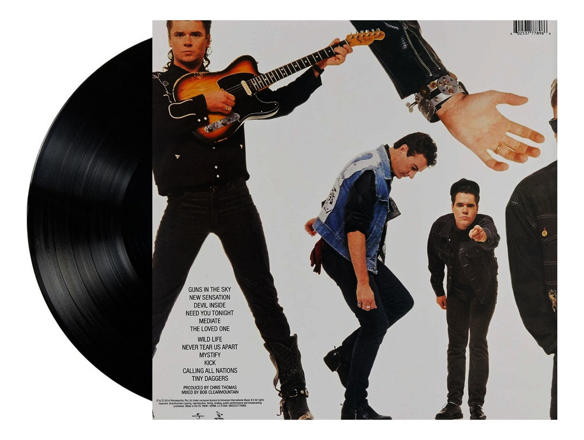 Inxs  Kick  Lp Acetato Vinyl.