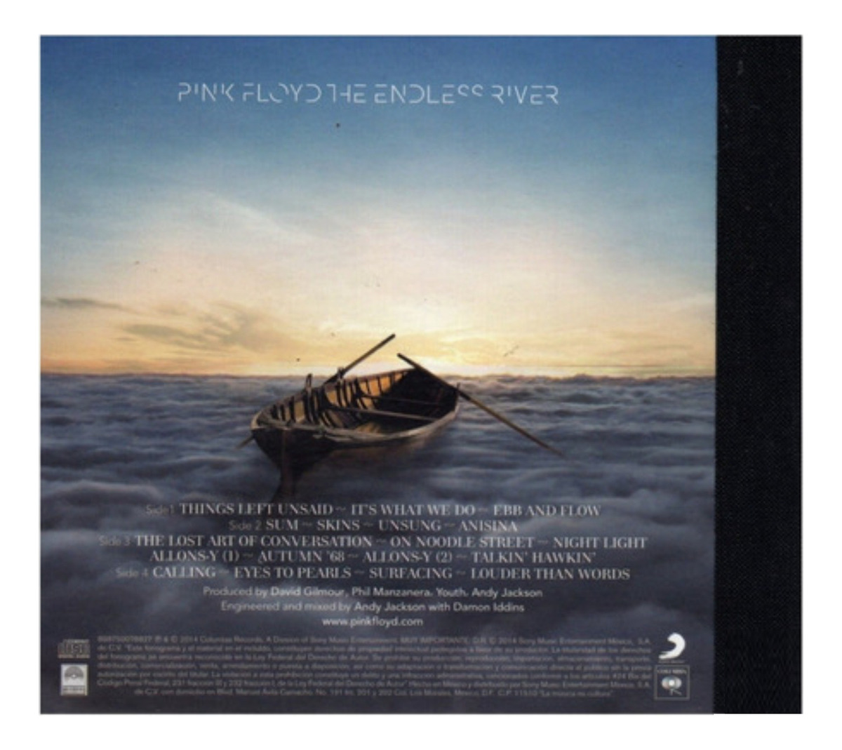 Pink Floyd / The Endless River / Cd Con 18 Canciones