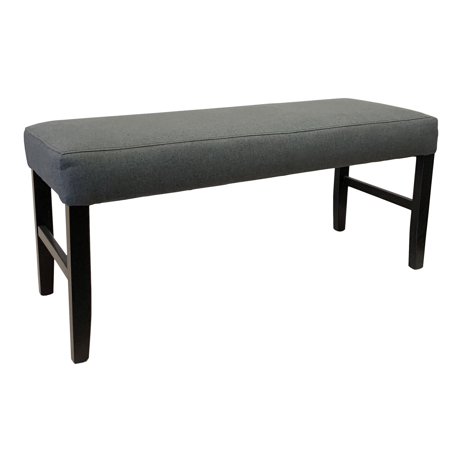 BANCA PARA COMEDOR ATALIA EN TELA LINO COLOR GRIS OXFORD MOBELO-ENTREGA ÚNICAMENTE EN CDMX, QUERÉTARO, PACHUCA, TOLUCA Y SUS ÁREAS METROPOLITANAS