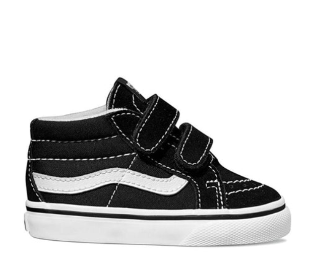 Tenis Vans Sk8-mid Reissue V Niños Bebé Negro Vn018w6bt