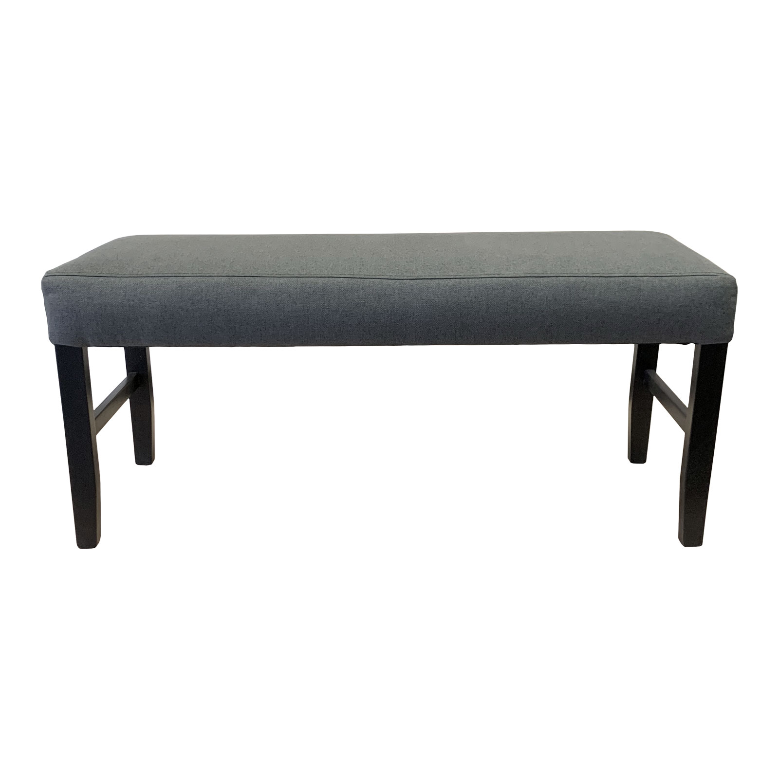 BANCA PARA COMEDOR ATALIA EN TELA LINO COLOR GRIS OXFORD MOBELO-ENTREGA ÚNICAMENTE EN CDMX, QUERÉTARO, PACHUCA, TOLUCA Y SUS ÁREAS METROPOLITANAS