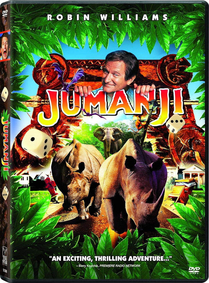 Jumanji Robin Williams 1995 Pelicula Dvd