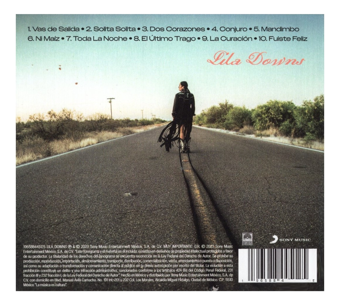 Lila Downs La Sanchez Disco Cd.