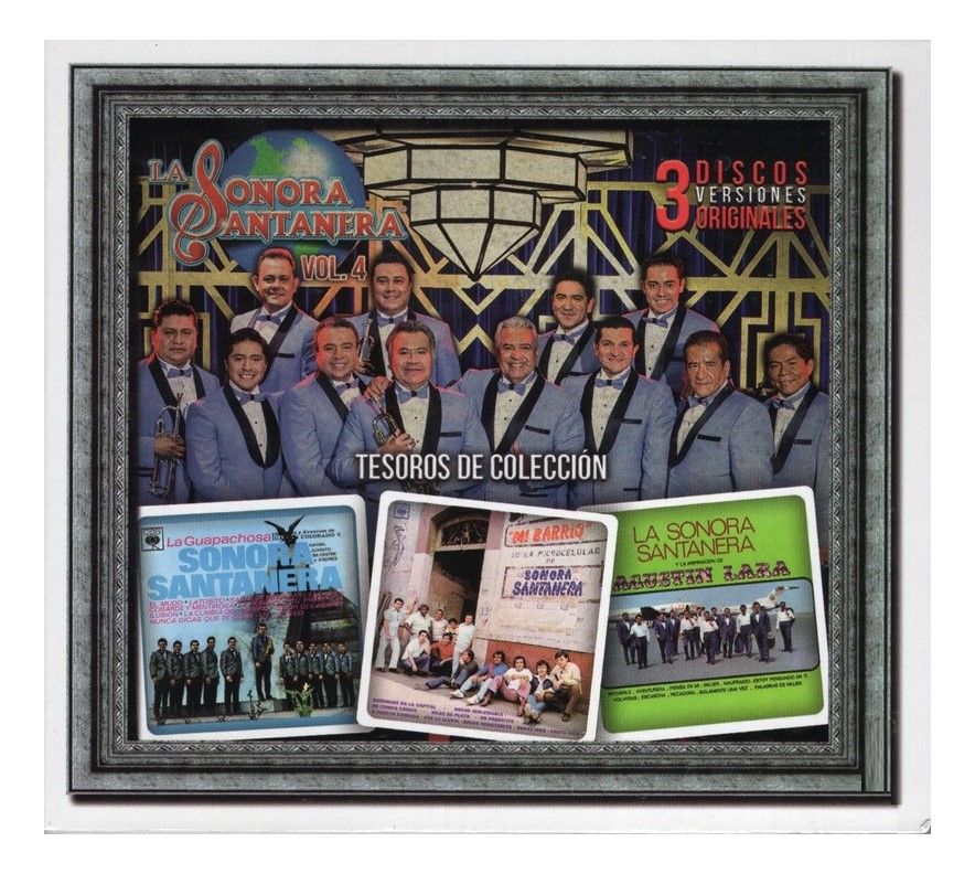 La Sonora Santanera Tesoros De Coleccion Vol 4  Boxset 3 Cd