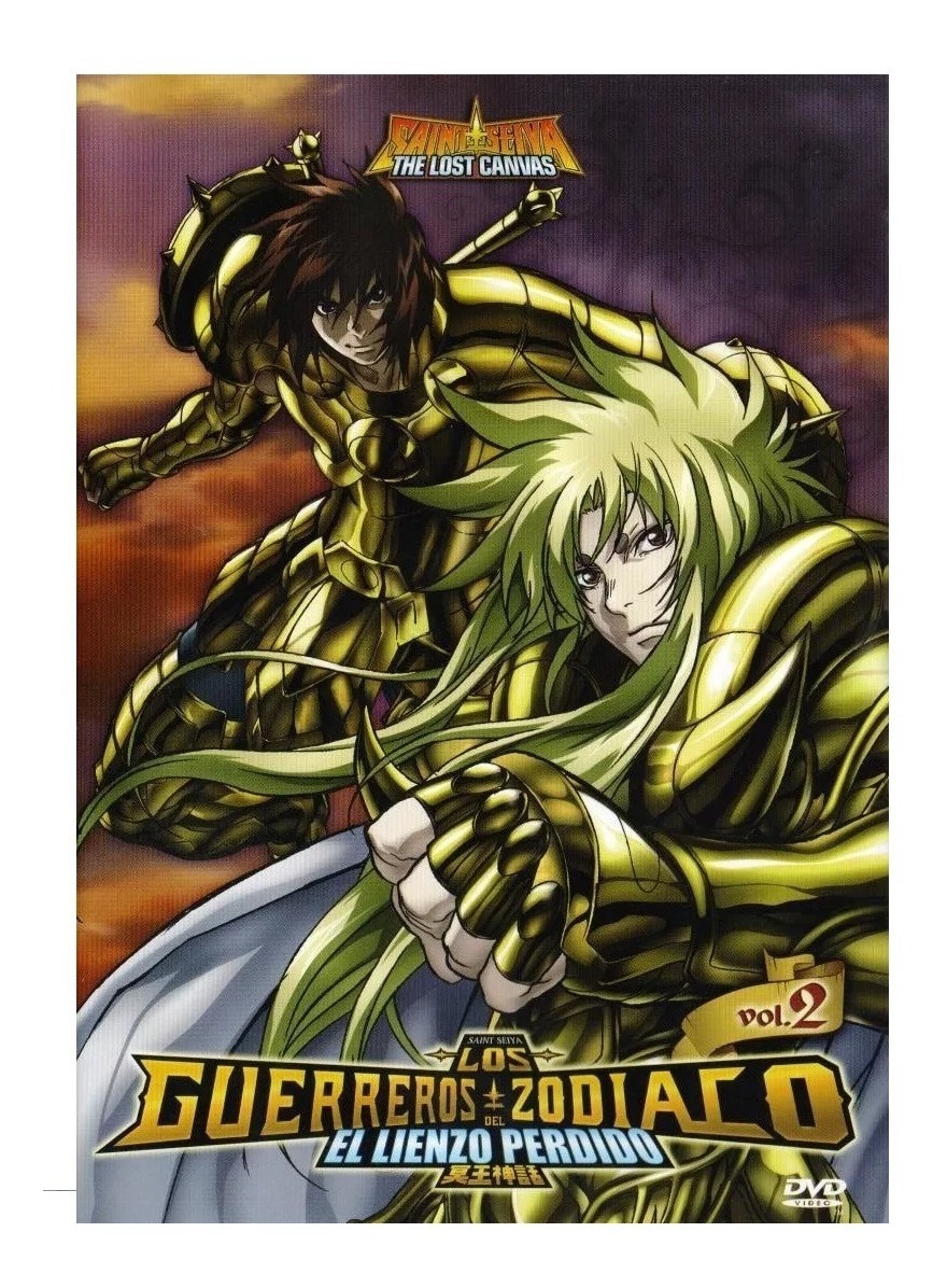 Los Guerreros Del Zodiaco Lienzo Perdido Volumen 2 Dos Dvd