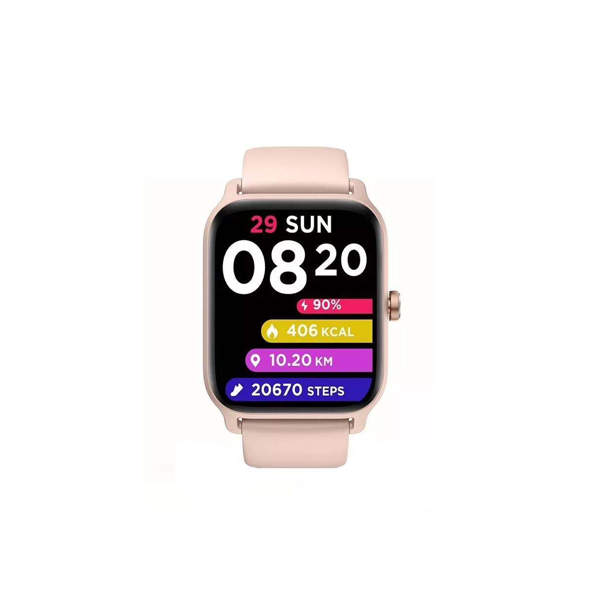 Smartwatch 1.8'' Reloj Inteligente Bluetooth Llamada Alexa Rosa