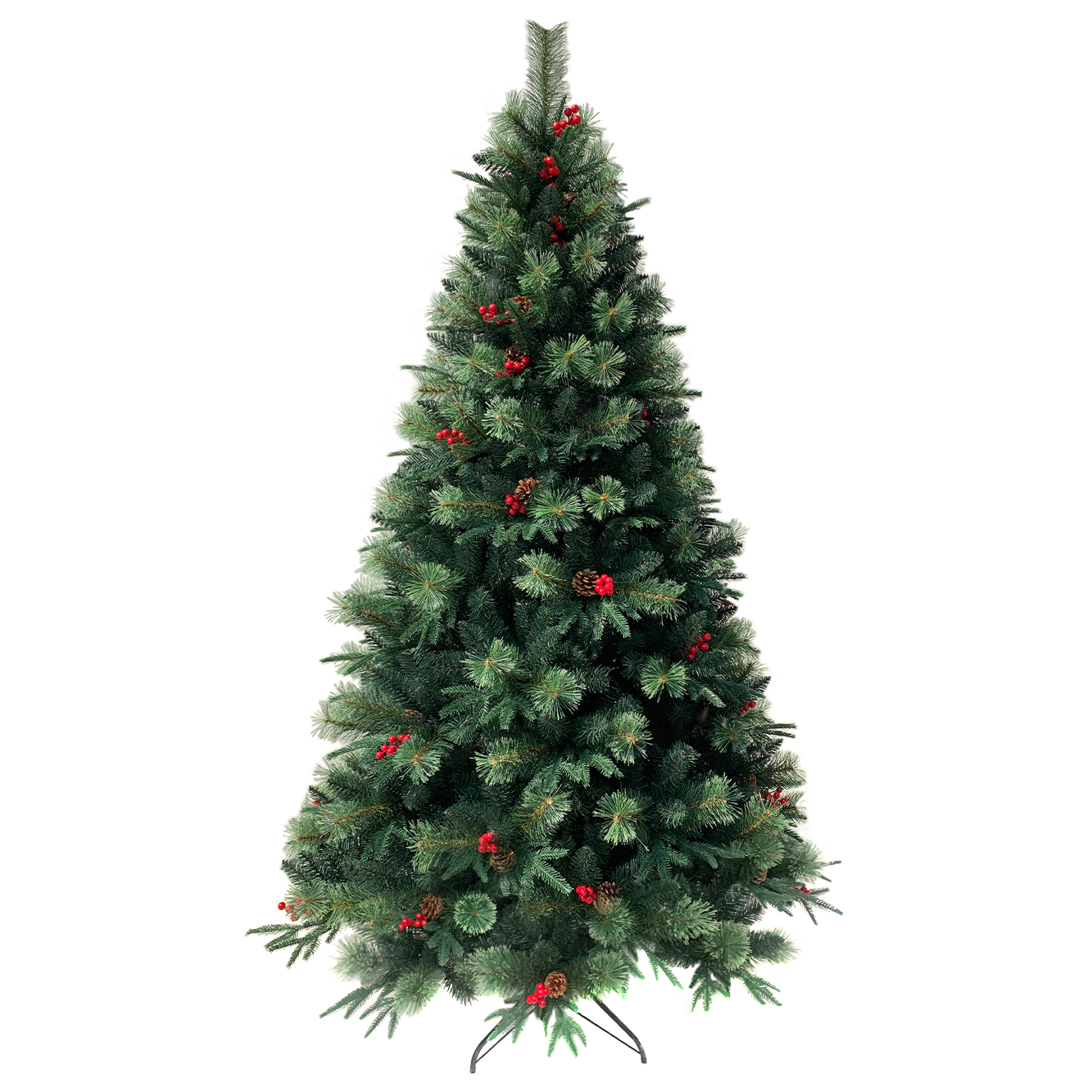 Árbol de Navidad Fraser Fir densidad premium 3 tipos de rama incluye maleta 220cm Artego