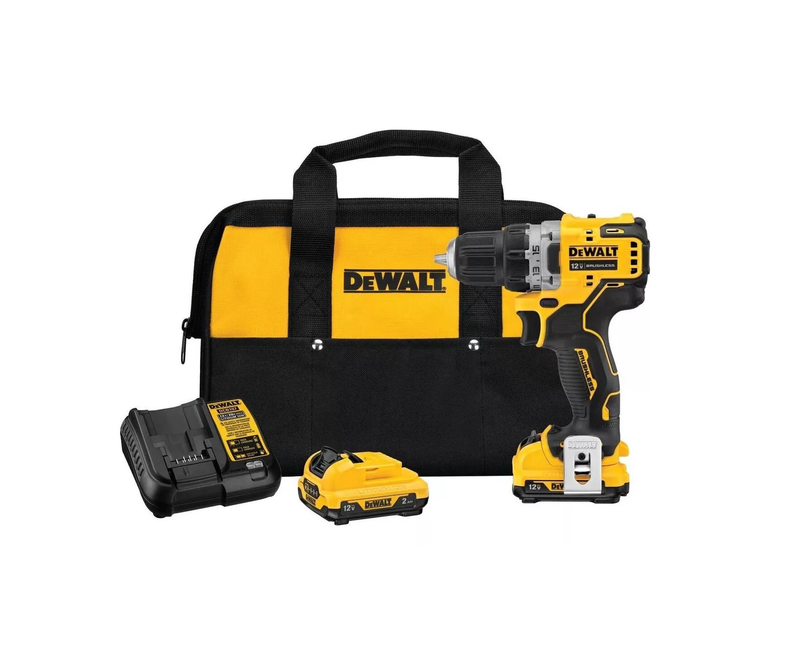 Kit de Taladro Atornillador Dewalt Inalámbrico Xtreme 12V Max 