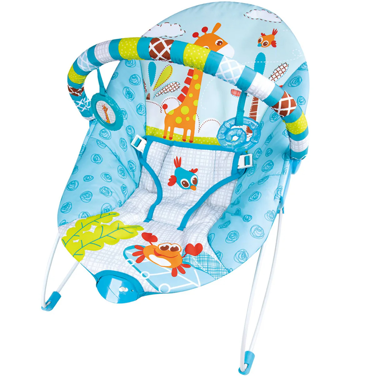 Mecedor Bebe Bouncer Prinsel. Azul