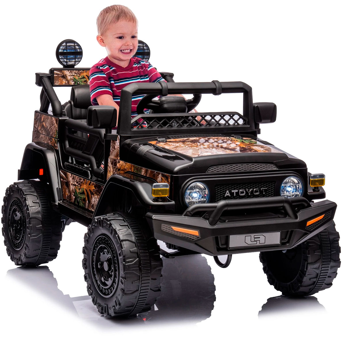 Montable Electrico Para Ninos Toyota Fj Cruiser JJ2099 Le Monde Negro